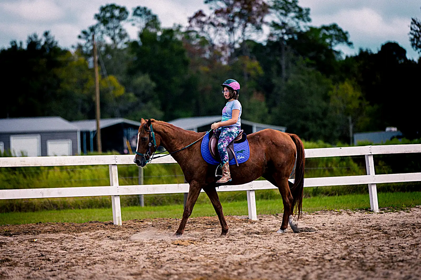 Horsemanship lessons at Kiddy Up Ranch